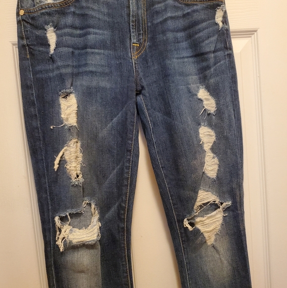 7 FAM Distressed Skinny Jeans - Picture 3 of 7